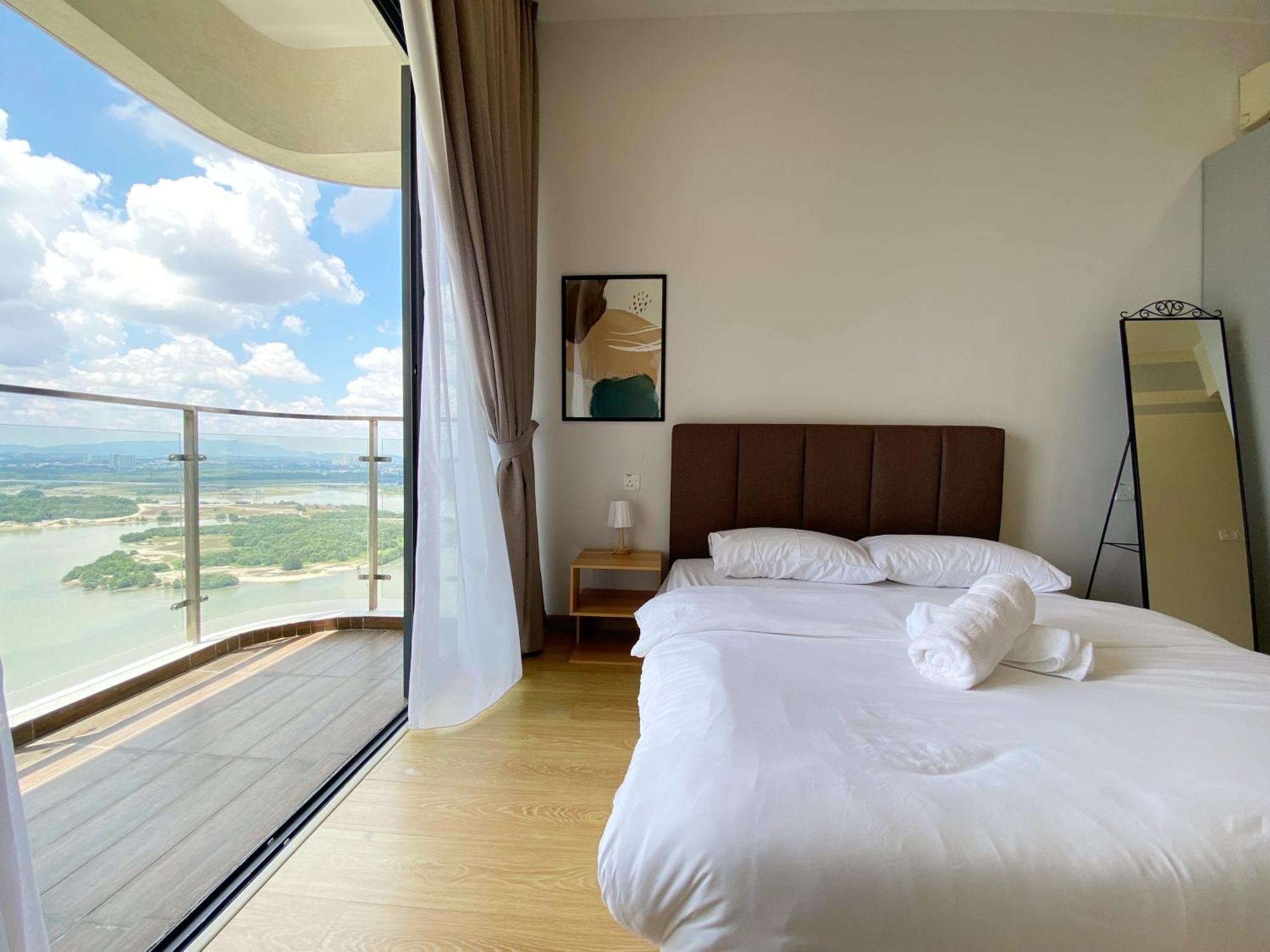Apartamento Scenic Country Garden Danga Bay By Lions Bay Johor Bahru Habitación foto