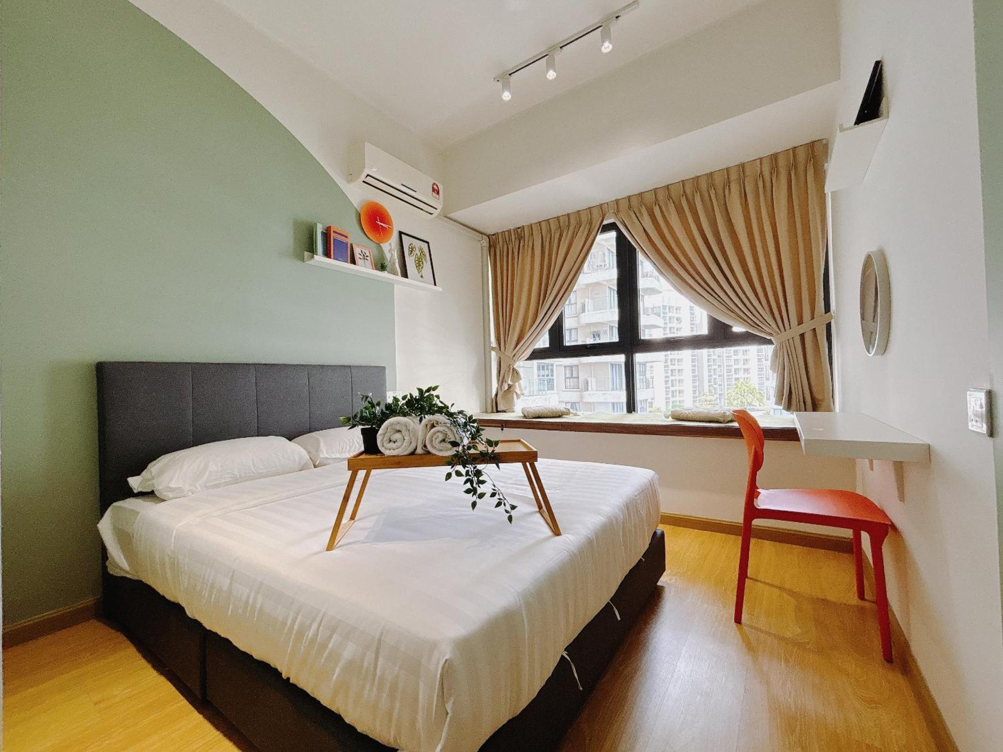 Apartamento Scenic Country Garden Danga Bay By Lions Bay Johor Bahru Habitación foto