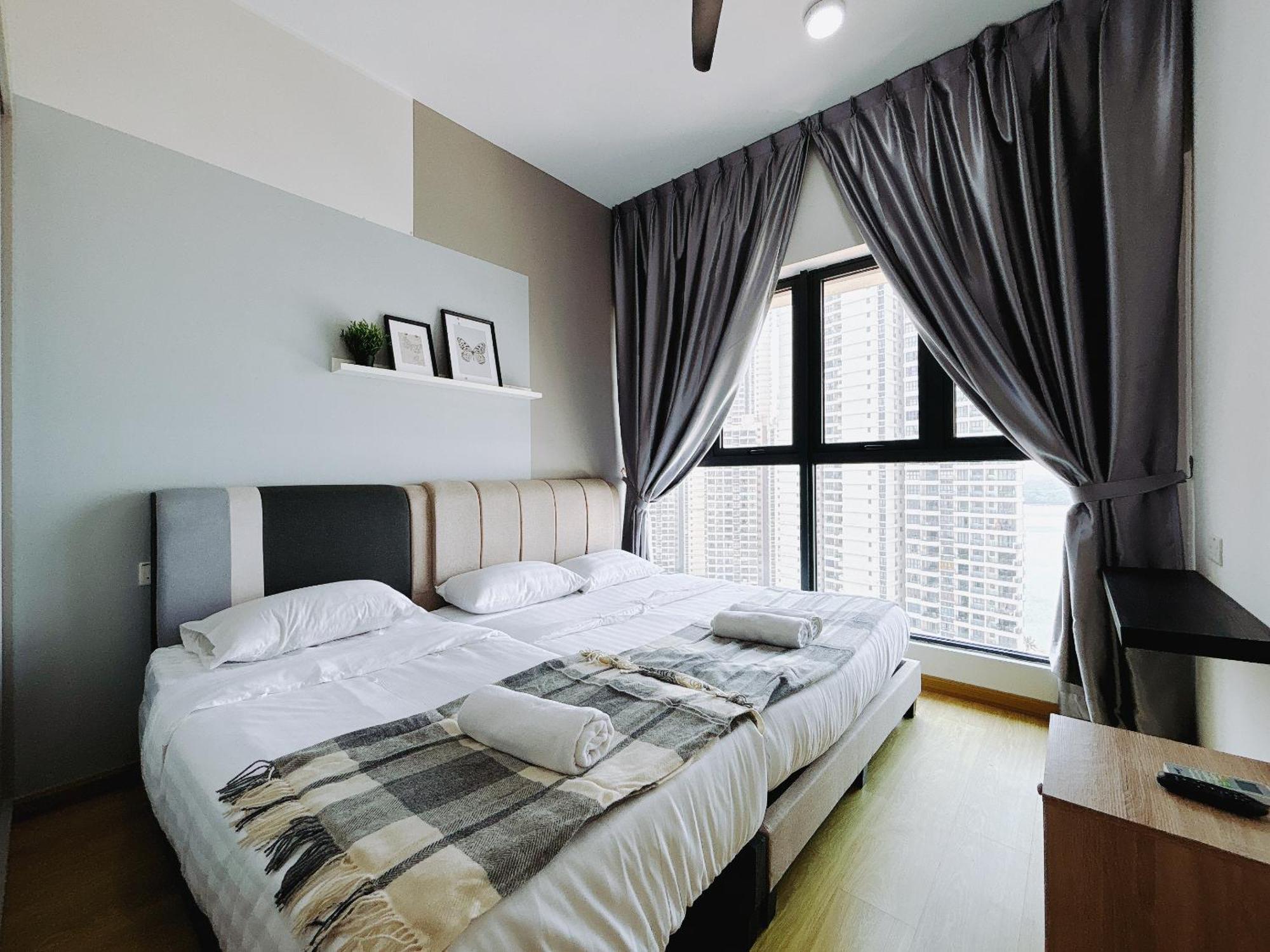 Apartamento Scenic Country Garden Danga Bay By Lions Bay Johor Bahru Habitación foto