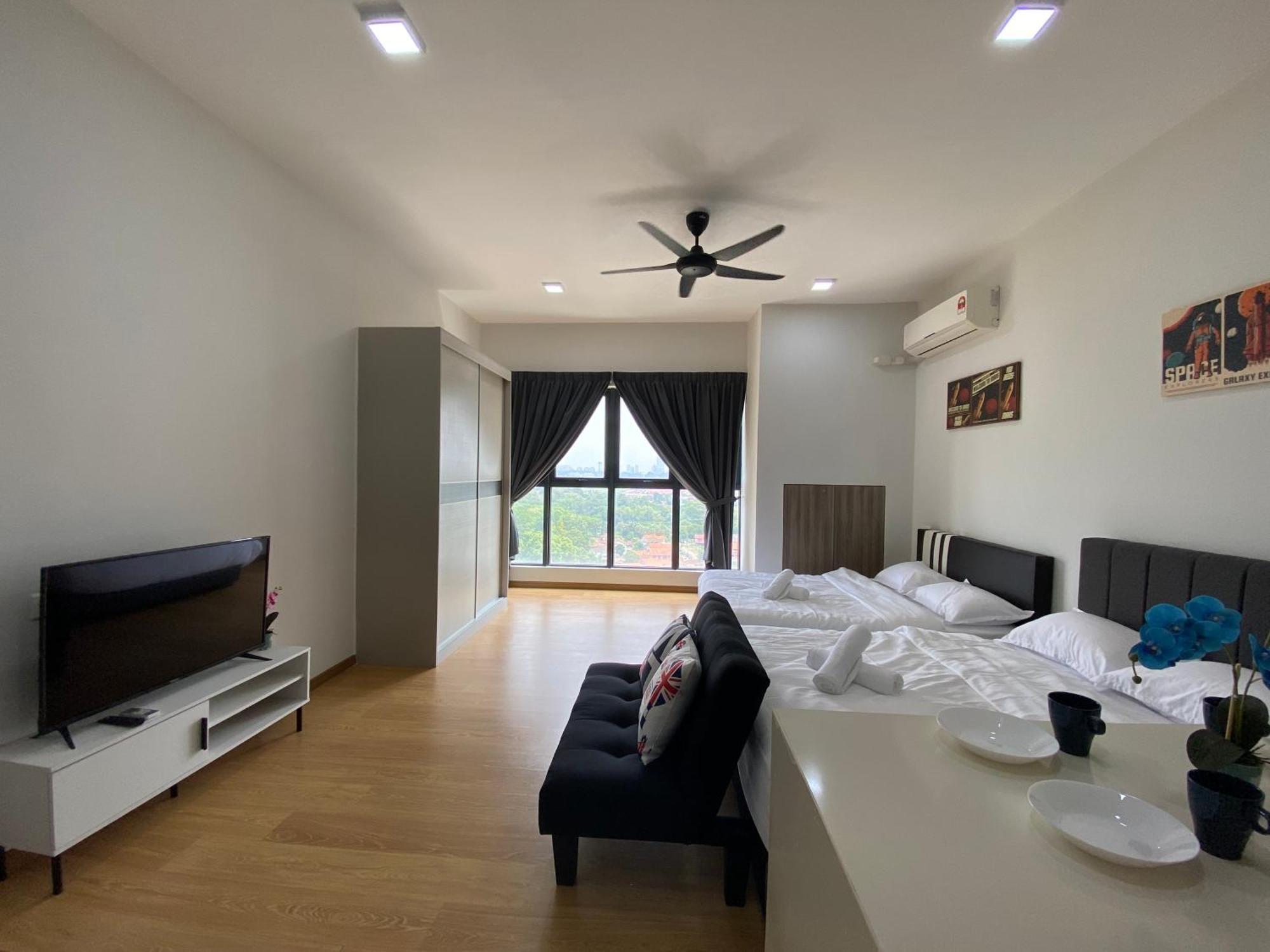 Apartamento Scenic Country Garden Danga Bay By Lions Bay Johor Bahru Habitación foto