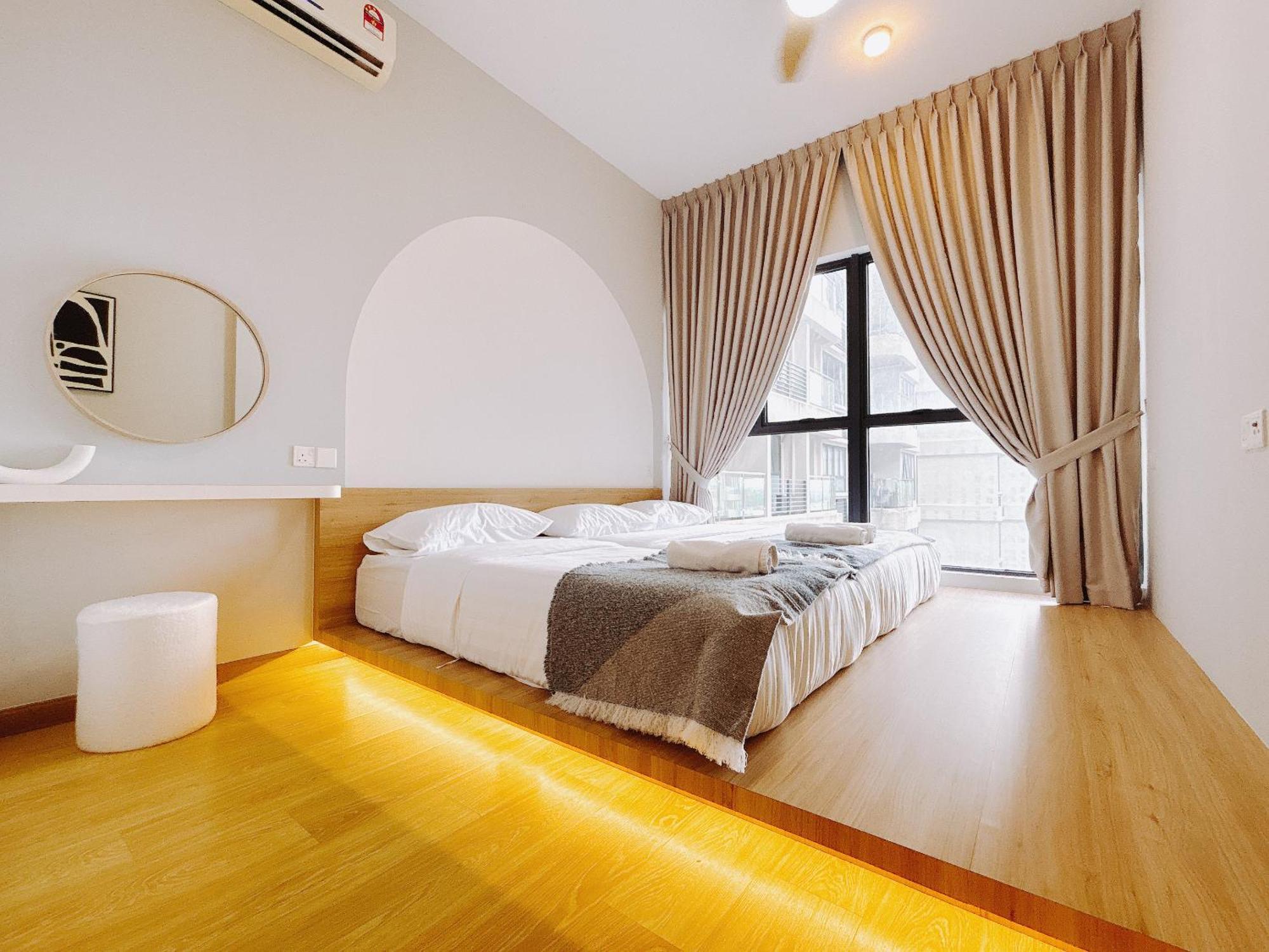 Apartamento Scenic Country Garden Danga Bay By Lions Bay Johor Bahru Habitación foto