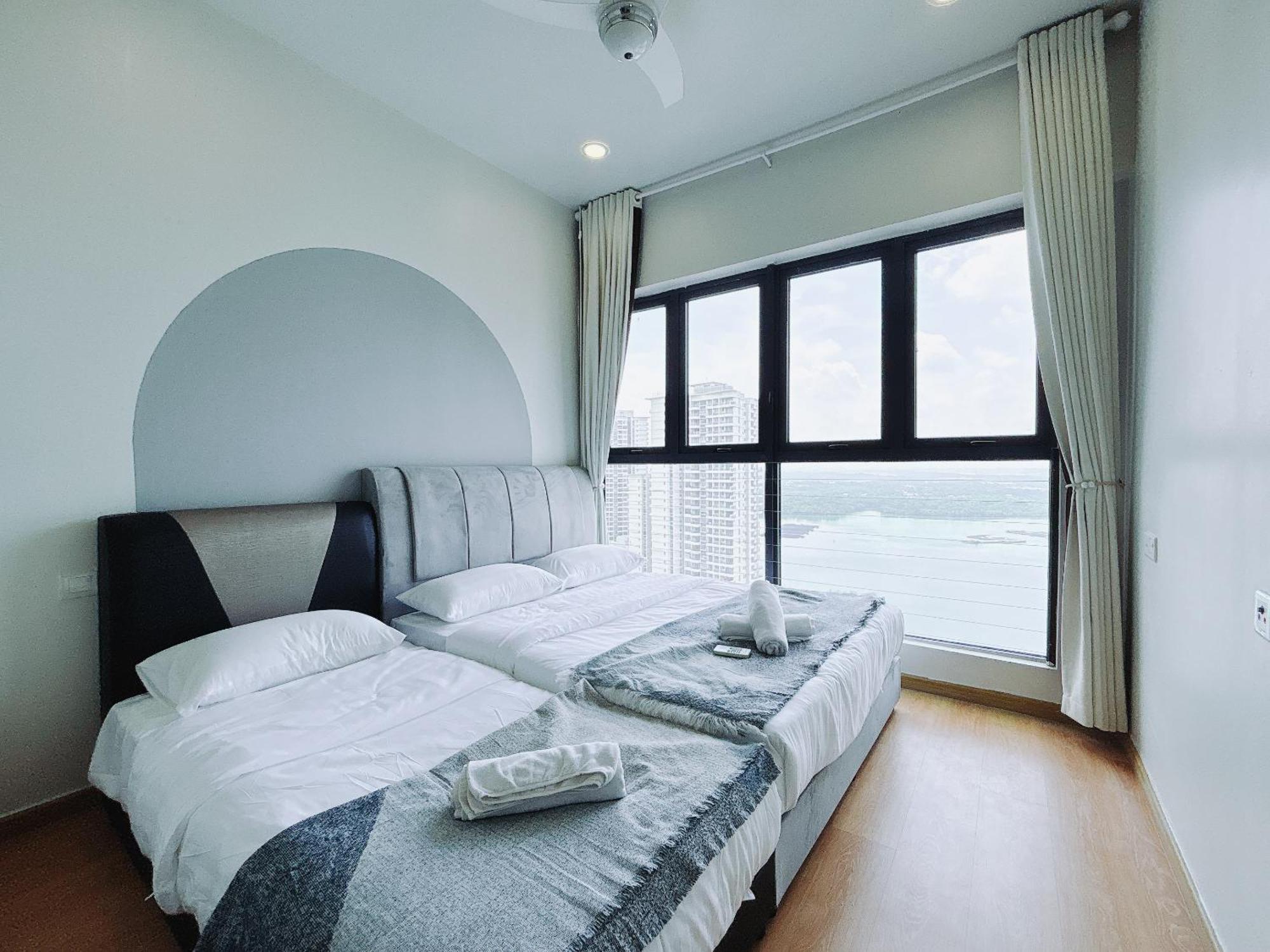Apartamento Scenic Country Garden Danga Bay By Lions Bay Johor Bahru Habitación foto